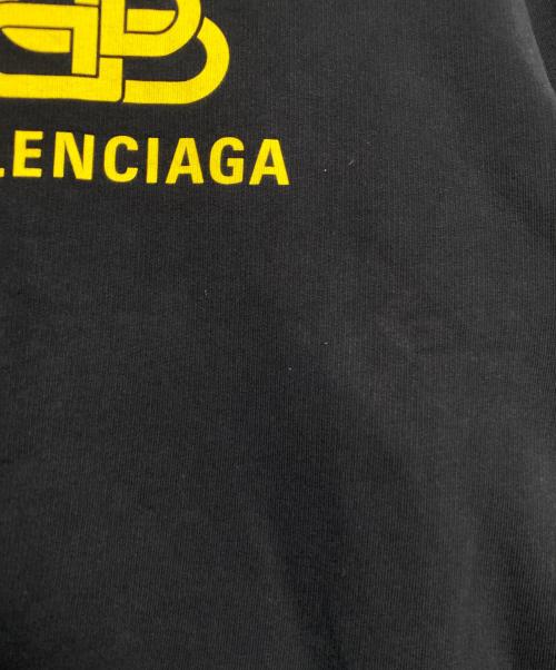 BALENCIAGA（バレンシアガ）BALENCIAGA (バレンシアガ) BB Logo Crew Neck Pullover Sweatshirt ブラック サイズ:XSの古着・服飾アイテム