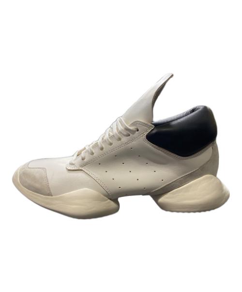 RICK OWENS（リックオウエンス）RICK OWENS (リックオウエンス) adidas (アディダス) RUNNER ホワイト サイズ:42の古着・服飾アイテム