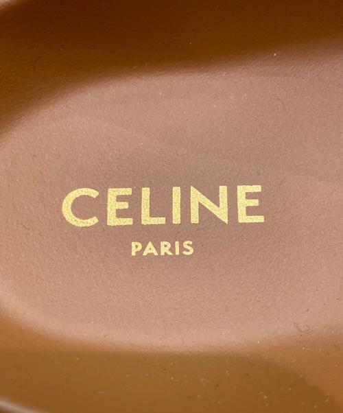 CELINE（セリーヌ）CELINE (セリーヌ) トリオンフボアサンダル ブラウン サイズ:36の古着・服飾アイテム