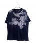 LOUIS VUITTON（ルイ ヴィトン）の古着「Monogram Watercolor Knit Sweater モノグラムウォーターカラーニット/RM211V ZLW HLN01W/21SS」｜ネイビー
