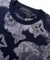 中古・古着 LOUIS VUITTON (ルイ ヴィトン) Monogram Watercolor Knit Sweater モノグラムウォーターカラーニット/RM211V ZLW HLN01W/21SS ネイビー サイズ:XL：100000円