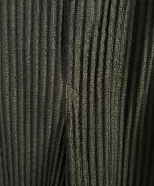 HOMME PLISSE ISSEY MIYAKE（オム プリッセ イッセイ ミヤケ）HOMME PLISSE ISSEY MIYAKE (オム プリッセ イッセイ ミヤケ) プリーツパンツ ネイビー サイズ:1の古着・服飾アイテム
