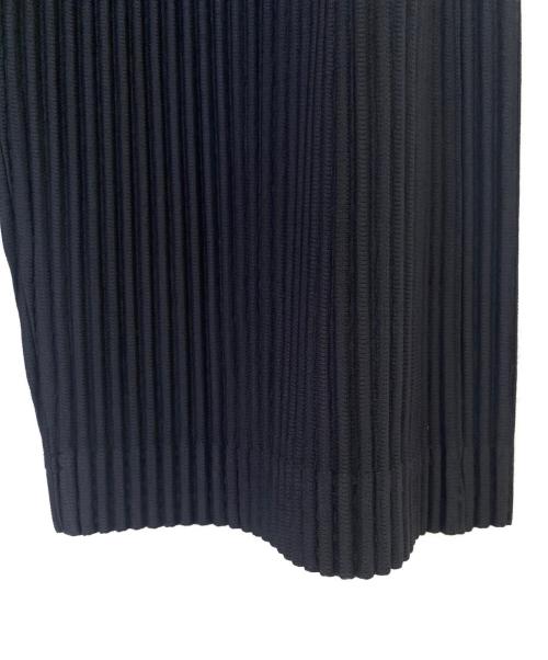 HOMME PLISSE ISSEY MIYAKE（オム プリッセ イッセイ ミヤケ）HOMME PLISSE ISSEY MIYAKE (オム プリッセ イッセイ ミヤケ) プリーツパンツ ネイビー サイズ:1の古着・服飾アイテム