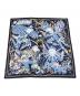 HERMES（エルメス）の古着「シルクスカーフ/カレ90/Le Sacre des Saisons/四季の祭典」｜ネイビー