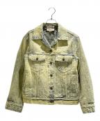 GUCCIグッチ）の古着「GG Jacquard Denim Jacket/GGジャガードデニムジャケット/678791 XDB0K」｜スカイブルー