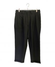 REGULATION Yohji Yamamoto（レギュレーションヨウジヤマモト）の古着「タックパンツ」｜ブラック