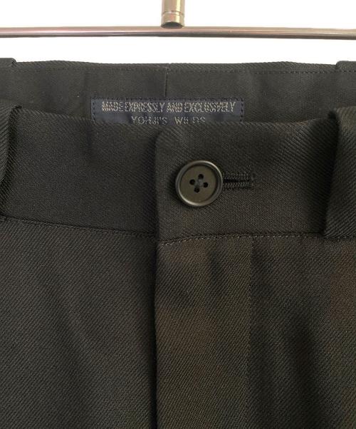 REGULATION Yohji Yamamoto（レギュレーションヨウジヤマモト）REGULATION Yohji Yamamoto (レギュレーションヨウジヤマモト) タックパンツ ブラック サイズ:2の古着・服飾アイテム
