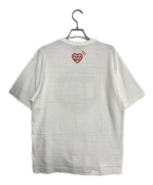 HUMAN MADE（ヒューマンメイド）HUMAN MADE (ヒューマンメイド) DISNEY (ディズニー) ミッキーTシャツ ホワイト サイズ:Ｌの古着・服飾アイテム