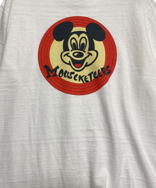 HUMAN MADE（ヒューマンメイド）HUMAN MADE (ヒューマンメイド) DISNEY (ディズニー) ミッキーTシャツ ホワイト サイズ:Ｌの古着・服飾アイテム