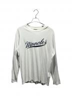 MONCLERモンクレール）の古着「ロングスリーブTシャツ」｜ホワイト