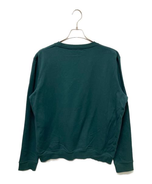 Saint Laurent Paris（サンローランパリ）Saint Laurent Paris (サンローランパリ) ロゴスウェット グリーン サイズ:XLの古着・服飾アイテム