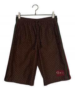 中古・古着通販】GUCCI (グッチ) ハーフパンツ ブラック サイズ:48