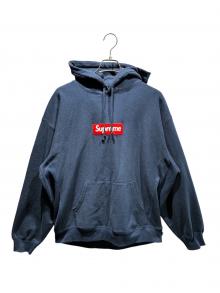SUPREME（シュプリーム）の古着「Box Logo Hooded Sweatshirt」｜ネイビー