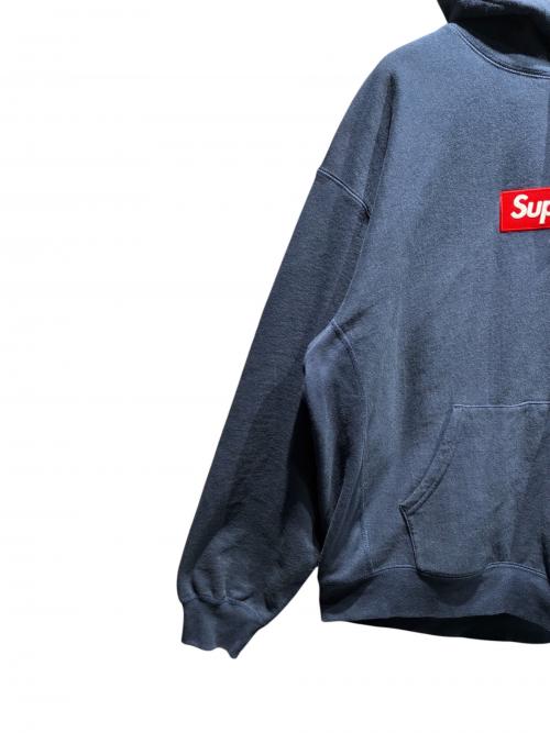 SUPREME（シュプリーム）SUPREME (シュプリーム) Box Logo Hooded Sweatshirt ネイビー サイズ:XLの古着・服飾アイテム