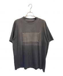 Maison Margiela（メゾンマルジェラ）の古着「ステッチディテールオーバーサイズTシャツ」｜グレー