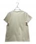 MONCLER (モンクレール) Logo Embroidered Short Sleeve T-Shirt/ロゴ刺繍半袖Tシャツ/K10938C00008 アイボリー サイズ:S：40000円
