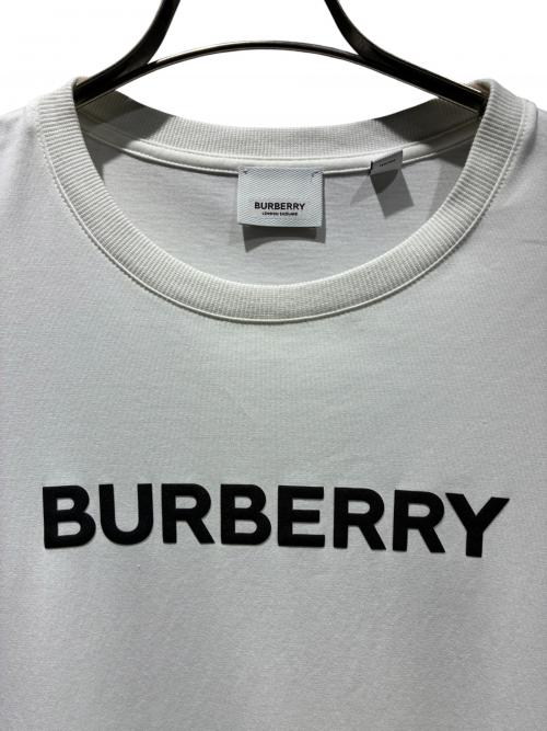BURBERRY（バーバリー）BURBERRY (バーバリー) ロゴTシャツ ホワイト サイズ:Mの古着・服飾アイテム