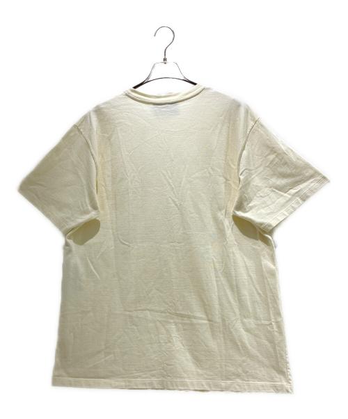 GUCCI（グッチ）GUCCI (グッチ) DISNEY (ディズニー) ロゴプリントTシャツ/565806 XJB66 アイボリー サイズ:Lの古着・服飾アイテム