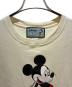 中古・古着 GUCCI (グッチ) DISNEY (ディズニー) ロゴプリントTシャツ/565806 XJB66 アイボリー サイズ:L：50000円