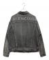 BALENCIAGA (バレンシアガ) バックロゴデニムジャケット グレー サイズ:46：90000円