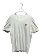 MONCLERモンクレール）の古着「ワッペンTシャツ/I20918C00051」｜ホワイト