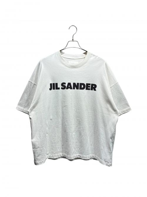 JIL SANDER（ジルサンダー）JIL SANDER (ジルサンダー) ロゴTシャツ ホワイト サイズ:XLの古着・服飾アイテム