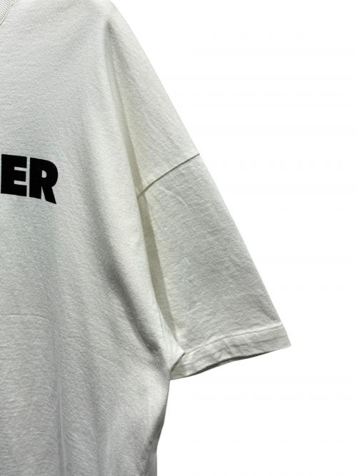 JIL SANDER（ジルサンダー）JIL SANDER (ジルサンダー) ロゴTシャツ ホワイト サイズ:XLの古着・服飾アイテム