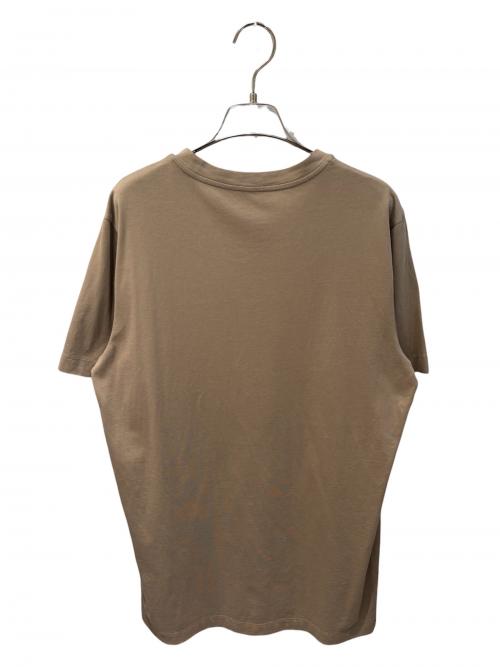 MONCLER（モンクレール）MONCLER (モンクレール) ロゴTシャツ ベージュ サイズ:Mの古着・服飾アイテム