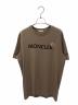 MONCLER（モンクレール）の古着「ロゴTシャツ」｜ベージュ