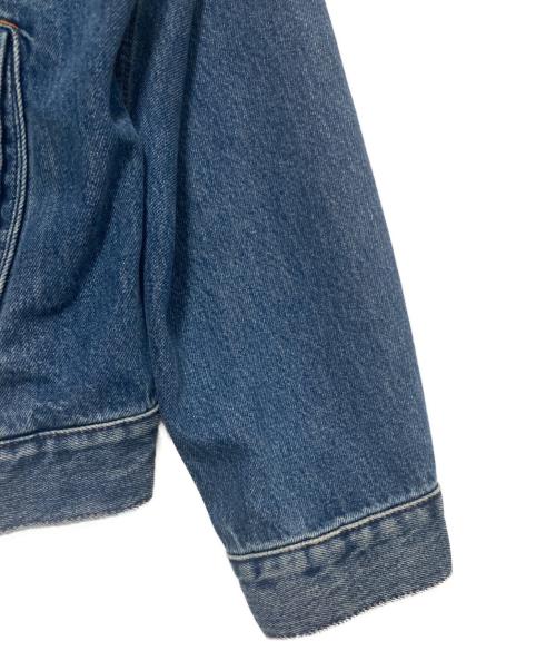 BALENCIAGA（バレンシアガ）BALENCIAGA (バレンシアガ) バックロゴデニムジャケット ブルー サイズ:48の古着・服飾アイテム