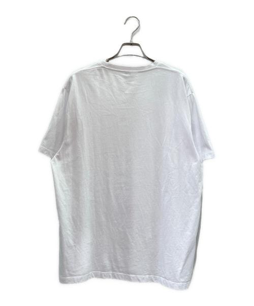 LOEWE（ロエベ）LOEWE (ロエベ) エンボスアナグラム ロゴ Tシャツ ホワイト サイズ:XLの古着・服飾アイテム