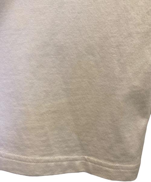 MONCLER（モンクレール）MONCLER (モンクレール) プリントロゴ コットン半袖Tシャツ ホワイト サイズ:Mの古着・服飾アイテム