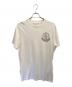 MONCLER（モンクレール）の古着「プリントロゴ コットン半袖Tシャツ」｜ホワイト