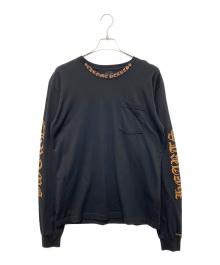 CHROME HEARTS（クロムハーツ）の古着「ネックスリーブロゴポケットカットソー」｜ブラック