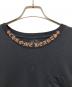 中古・古着 CHROME HEARTS (クロムハーツ) ネックスリーブロゴポケットカットソー ブラック サイズ:L：100000円