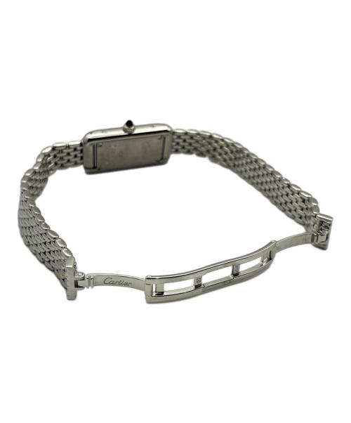 Cartier（カルティエ）Cartier (カルティエ) タンクアロジェSM/K18WG/Au750/クォーツ/ホワイトゴールド/レディースウォッチ/ドレスウォッチ サイズ:14mm×27mmの古着・服飾アイテム