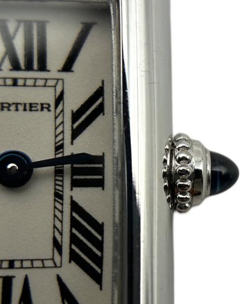 Cartier（カルティエ）Cartier (カルティエ) タンクアロジェSM/K18WG/Au750/クォーツ/ホワイトゴールド/レディースウォッチ/ドレスウォッチ サイズ:14mm×27mmの古着・服飾アイテム