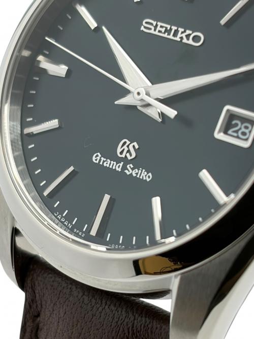 SEIKO（セイコー）SEIKO (セイコー) Grand SEIKO グランドセイコー Ref.SBGX097 35mm 黒文字盤 黒文字盤 サイズ:35mm/14.5cm-18.5cmの古着・服飾アイテム