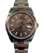 ROLEXロレックス）の古着「Datejust 41 デイトジャスト41 Ref:126301 チョコレート文字盤」｜チョコレートダイアル