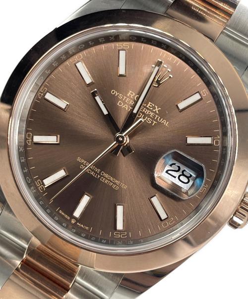 ROLEX（ロレックス）ROLEX (ロレックス) Datejust 41 デイトジャスト41 Ref:126301 チョコレート文字盤 チョコレートダイアル サイズ:41mm/19.0cmの古着・服飾アイテム