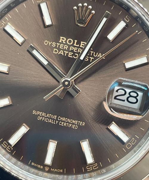 ROLEX（ロレックス）ROLEX (ロレックス) Datejust 41 デイトジャスト41 Ref:126301 チョコレート文字盤 チョコレートダイアル サイズ:41mm/19.0cmの古着・服飾アイテム