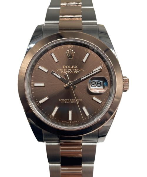 ROLEX（ロレックス）ROLEX (ロレックス) Datejust 41 デイトジャスト41 Ref:126301 チョコレート文字盤 チョコレートダイアル サイズ:41mm/19.0cmの古着・服飾アイテム