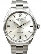 ROLEXロレックス）の古着「Air-King エアキング 34mm Ref.5500 シルバー文字盤」｜シルバー文字盤