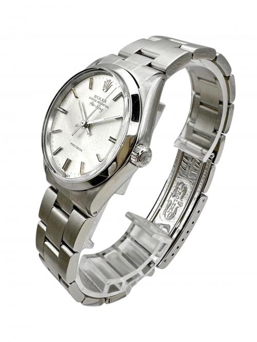 ROLEX（ロレックス）ROLEX (ロレックス) Air-King エアキング 34mm Ref.5500 シルバー文字盤 シルバー文字盤 サイズ:34.0mm/18.5cmの古着・服飾アイテム