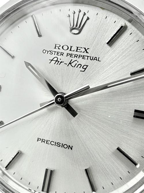ROLEX（ロレックス）ROLEX (ロレックス) Air-King エアキング 34mm Ref.5500 シルバー文字盤 シルバー文字盤 サイズ:34.0mm/18.5cmの古着・服飾アイテム