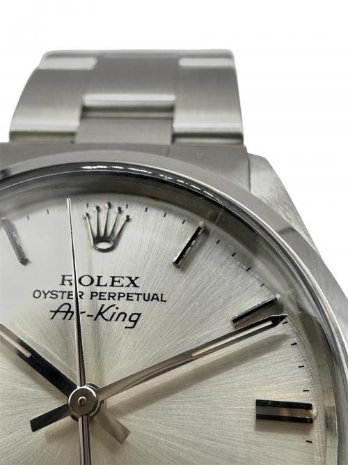ROLEX（ロレックス）ROLEX (ロレックス) Air-King エアキング 34mm Ref.5500 シルバー文字盤 シルバー文字盤 サイズ:34.0mm/18.5cmの古着・服飾アイテム