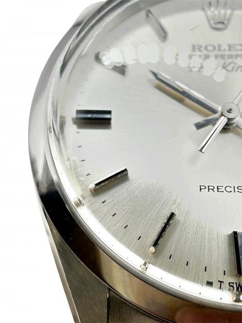 ROLEX（ロレックス）ROLEX (ロレックス) Air-King エアキング 34mm Ref.5500 シルバー文字盤 シルバー文字盤 サイズ:34.0mm/18.5cmの古着・服飾アイテム
