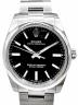 ROLEX（ロレックス）の古着「Oyster Perpetual 34 オイスターパーペチュアル 34mm Ref.14203 ブライトブラック文字盤 」｜ブライトブラック文字盤