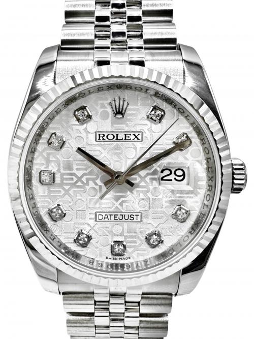 ROLEX（ロレックス）ROLEX (ロレックス) DATEJUST 36  デイトジャスト 36mm  Ref.116234G コンピューター文字盤 コンピューター文字盤 サイズ:36mm/18.0㎝の古着・服飾アイテム