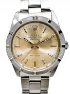 ROLEXロレックス）の古着「Air-king エアキング 34mm Ref.14010 シルバー文字盤 」｜シルバー文字盤